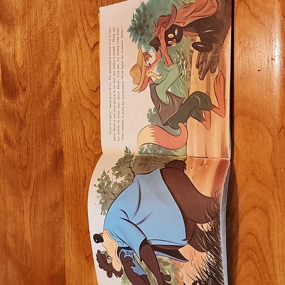 Walt Disney Brer Rabbit and the Tar Baby Book and Record - Picture 3 of 5